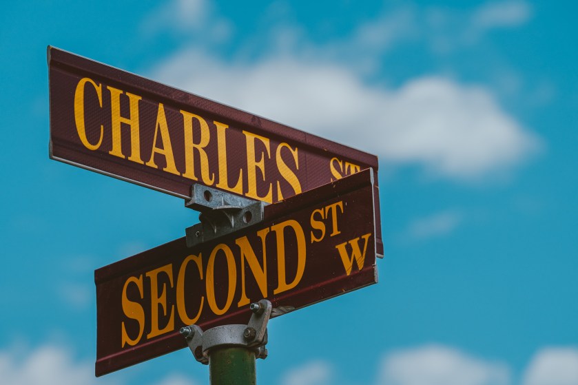 Revelstoke, British Columbia, Photography, Street signs,